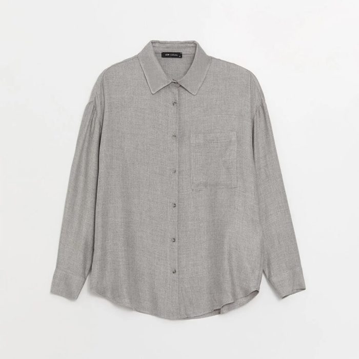 Casual Plain Long Sleeve Oversize