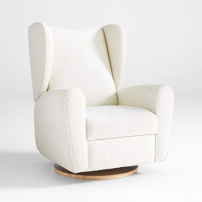 Seesaw Cream Boucle Power Recliner Chair